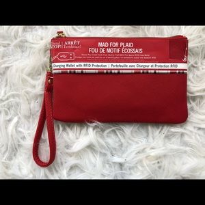 2/$30 Women’s clutch with charger for smartphone